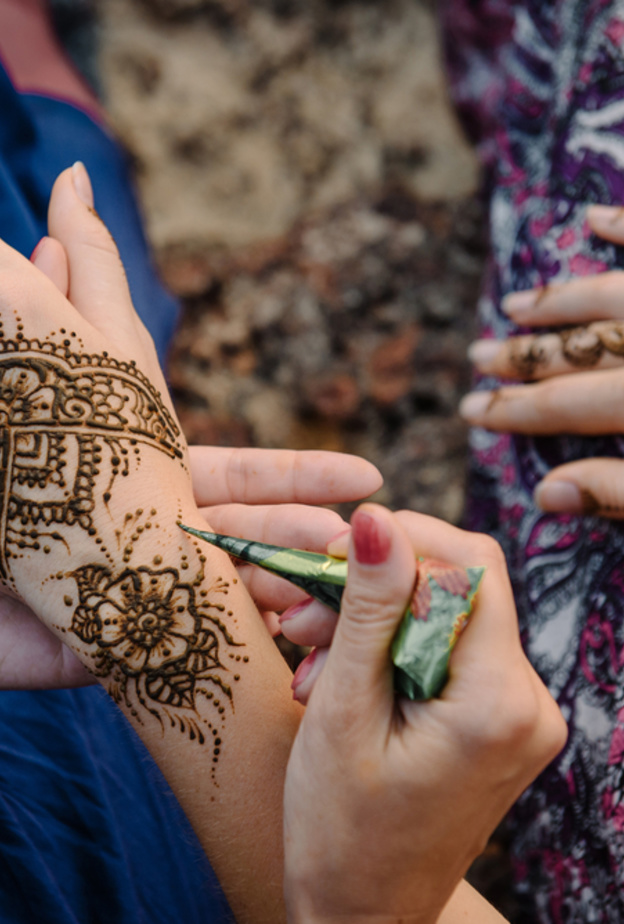 نقش هندي للعروس