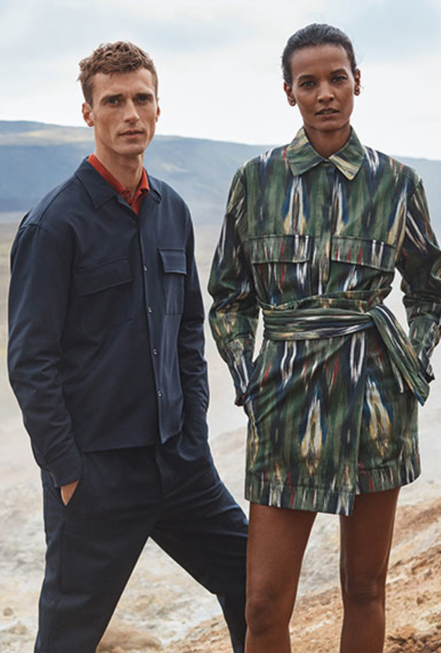 أزياء تحاكي البيئة