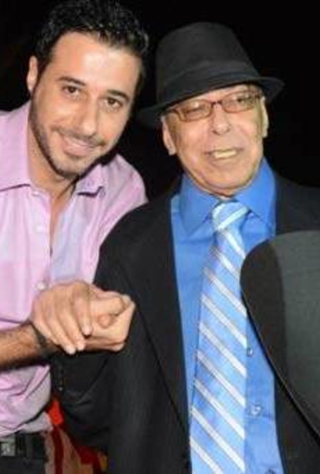 احمد السعدني ووالده صلاح السعدني