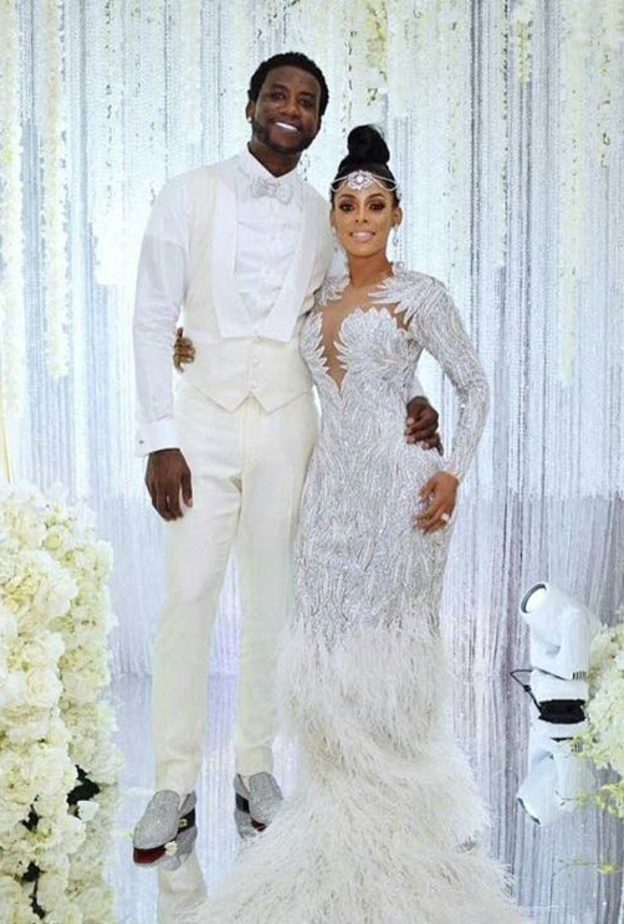 العروسان keyshia kaoir و Radric Davis