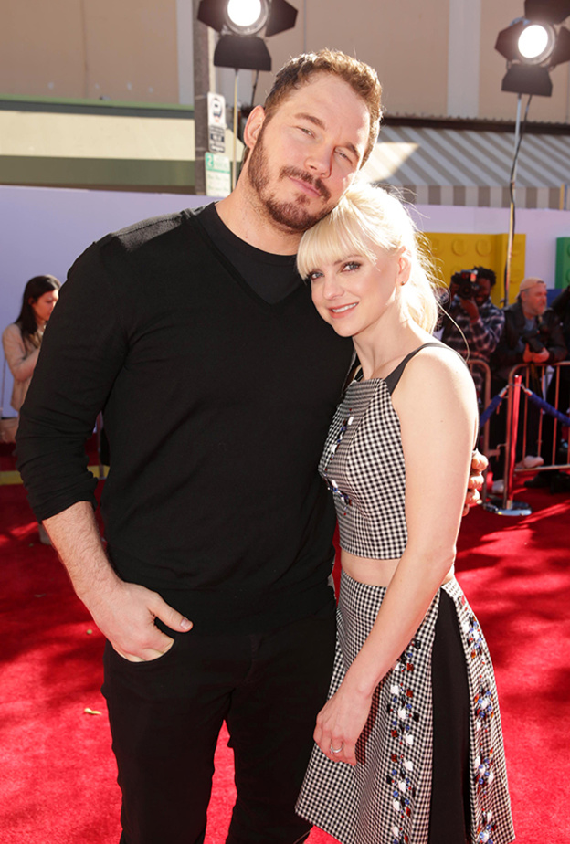 كريس برات وآنا فارس