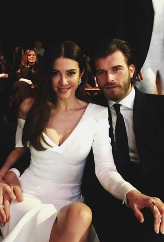 كيفانش تاتليتوغ وزوجته