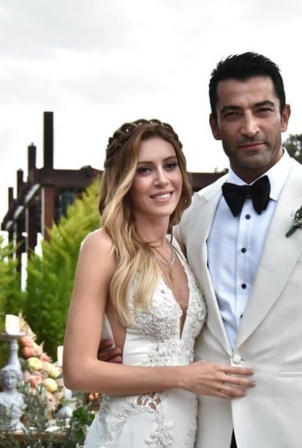 كينان اميرزالي اوغلو وزوجته