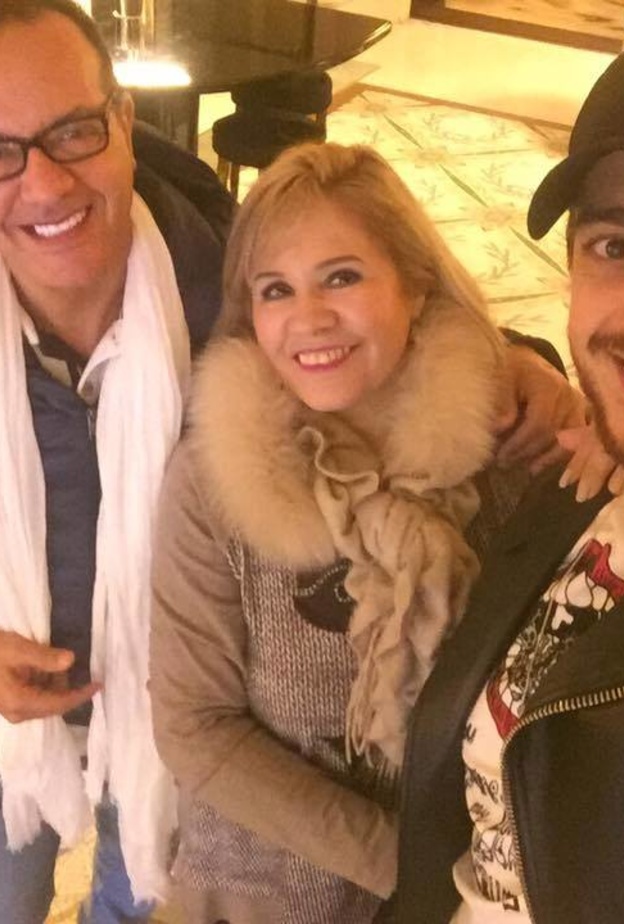 سعد لمجرد مع والده