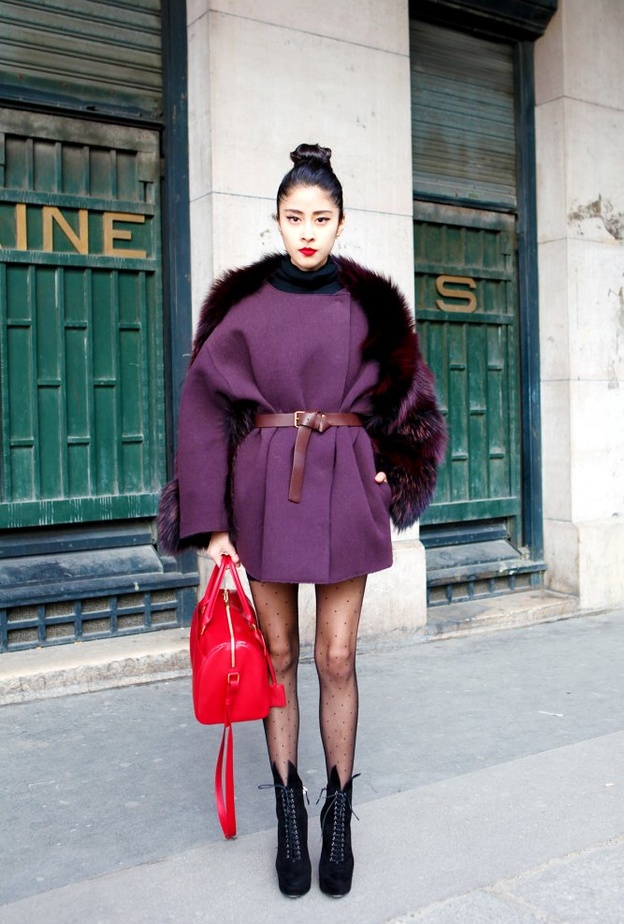 Roland Mouret فستان ميدي باللون البنفسجي من