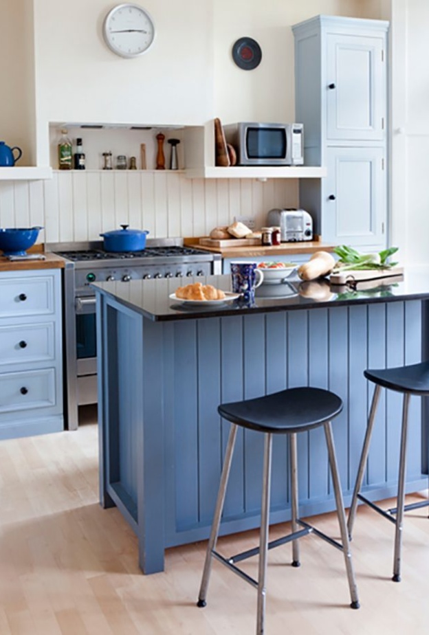 تقسيمات الديكور مهمة في المطبخ الصغير