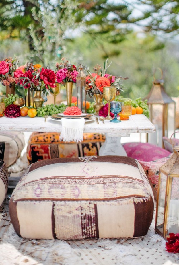 غرفة جلوس جذابة بجلسات عربية مودرن