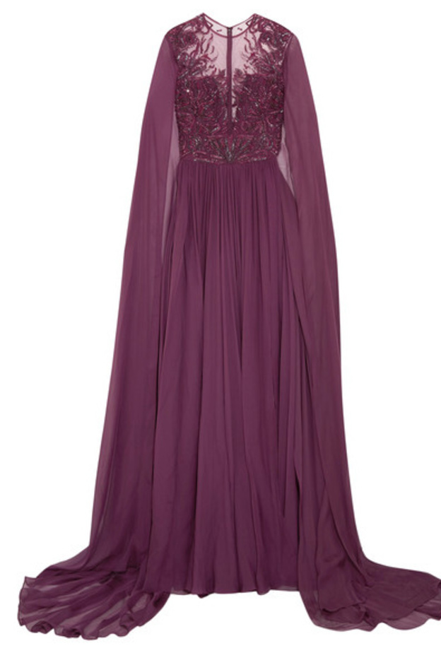 Prada فستان سهرة من الساتان الأسود من