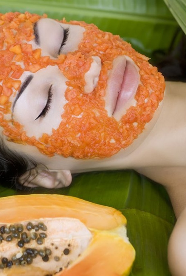 ماسك البابايا يخلص من الجلد الميت