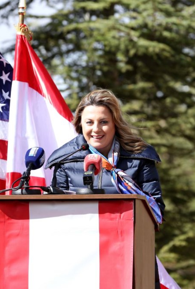 كلمة السيدة كلودين عون روكز.