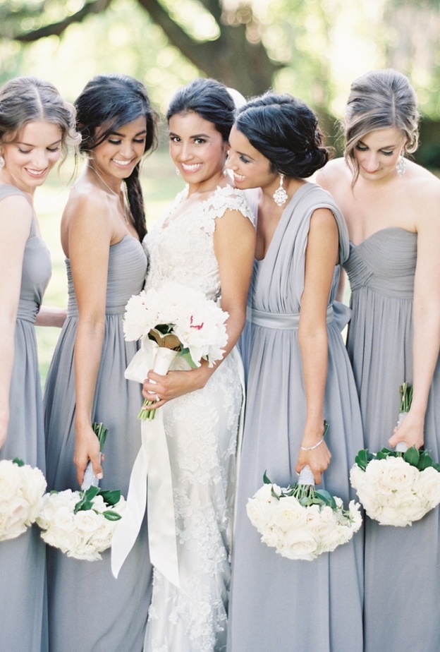 أجمل ثيمات زواج باللون الفضي