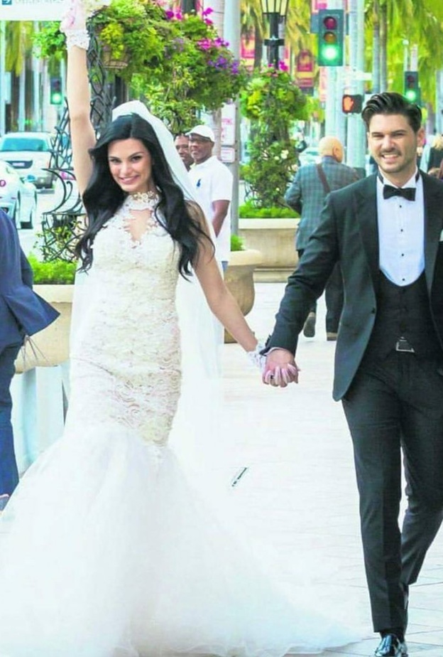 فستان زفاف اسراء بيلجيتش