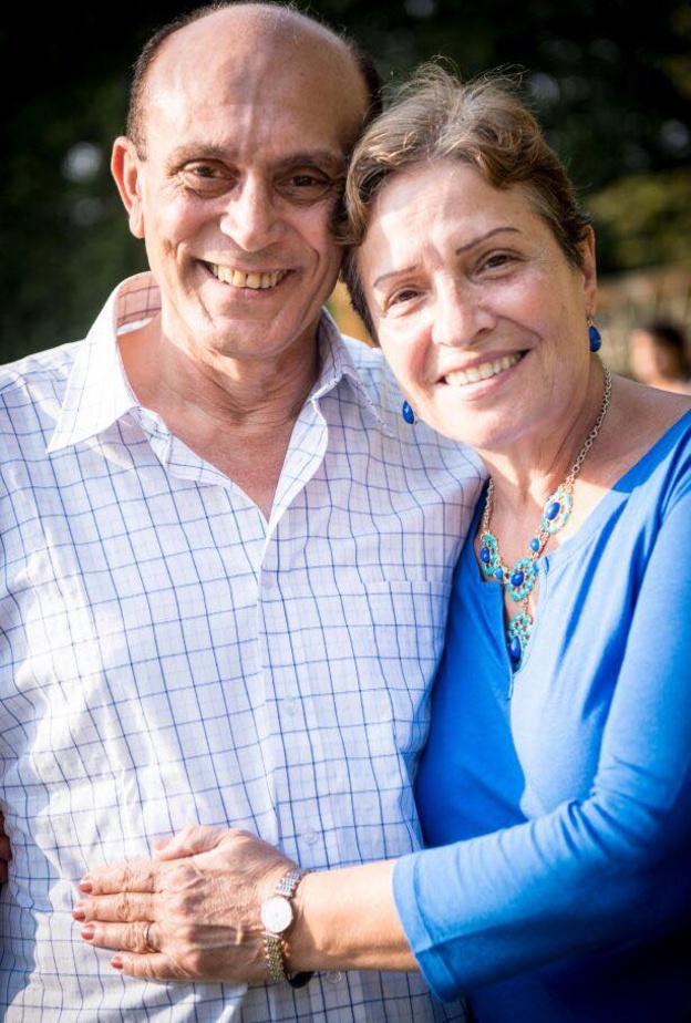 محمد صبحي وزوجته