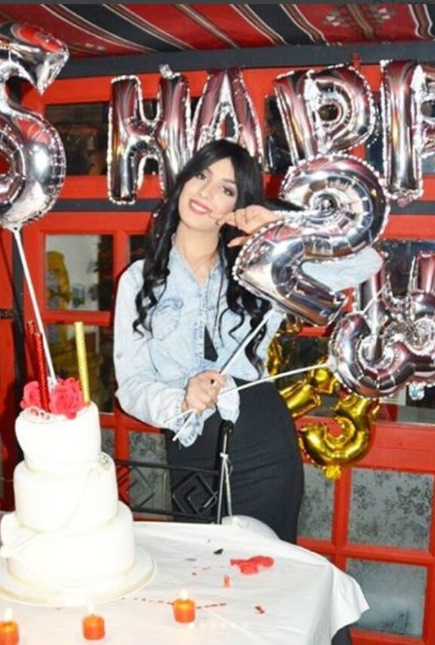 سهيلة بن لشهب تحتفل بعيد ميلادها