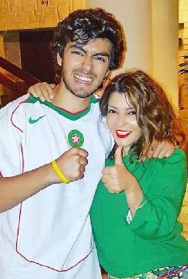 سميرة سعيد وابنها شادي