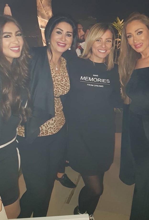 النجمات في سبوع ابن ريهام سعيد