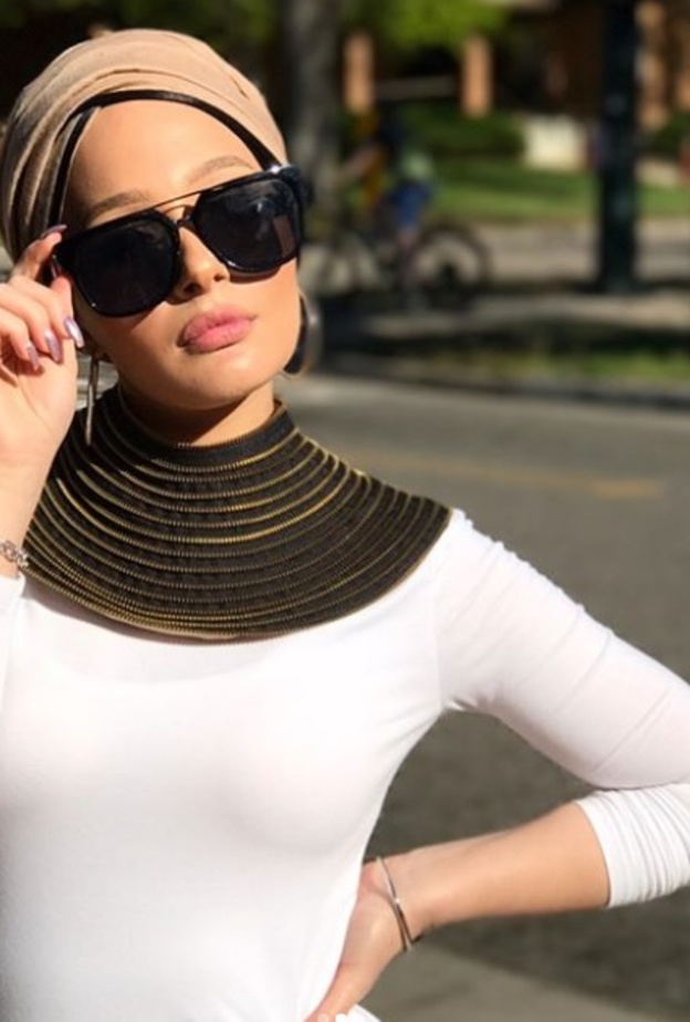 لفة حجاب ناعمة من سندس القطان