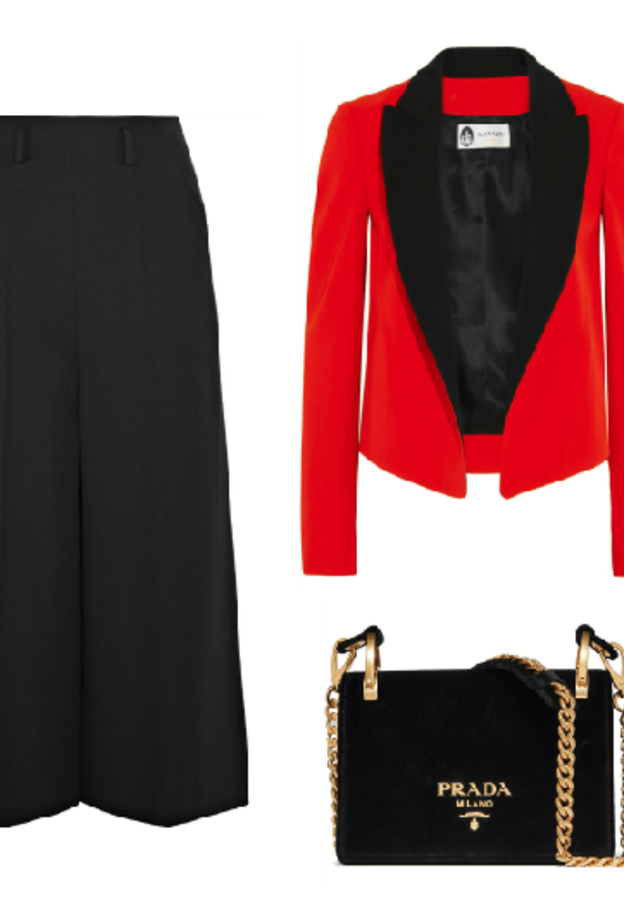  اطلالة كاجوال نهارية بأسلوب شبابي بالبدلة