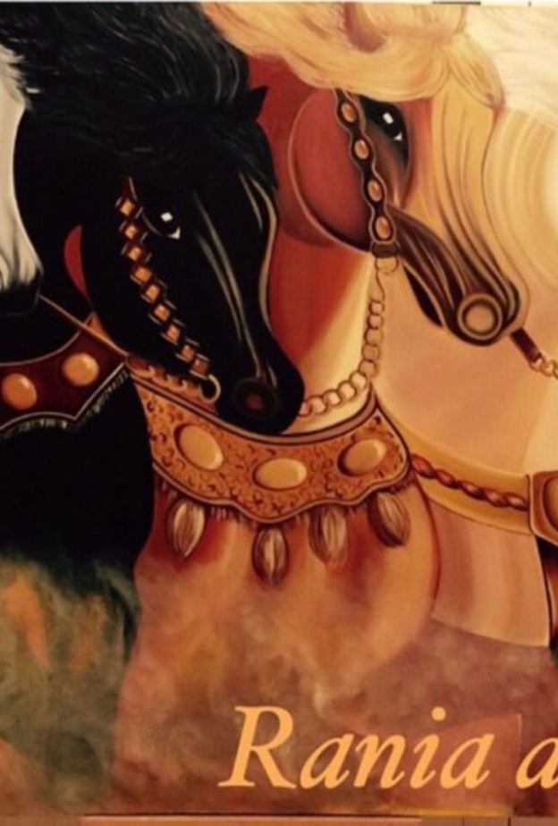 من اعمال الفنانة التشكيلية رانيا سيف