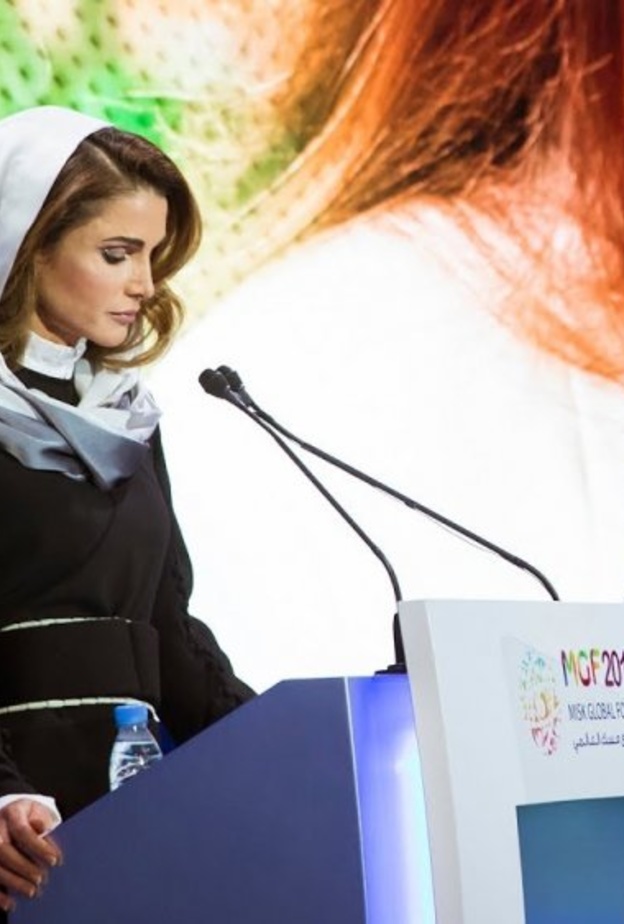 الملكة رانيا تشارك في منتدى مسك العالمي في الرياض