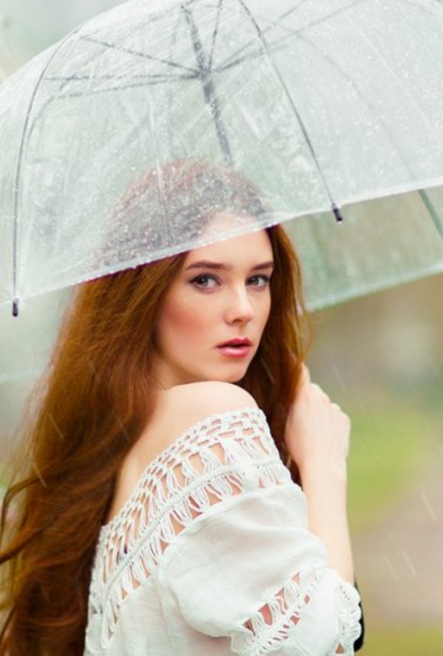 اهداء العروس مظلة ستكون هدية شتوية مميزة.