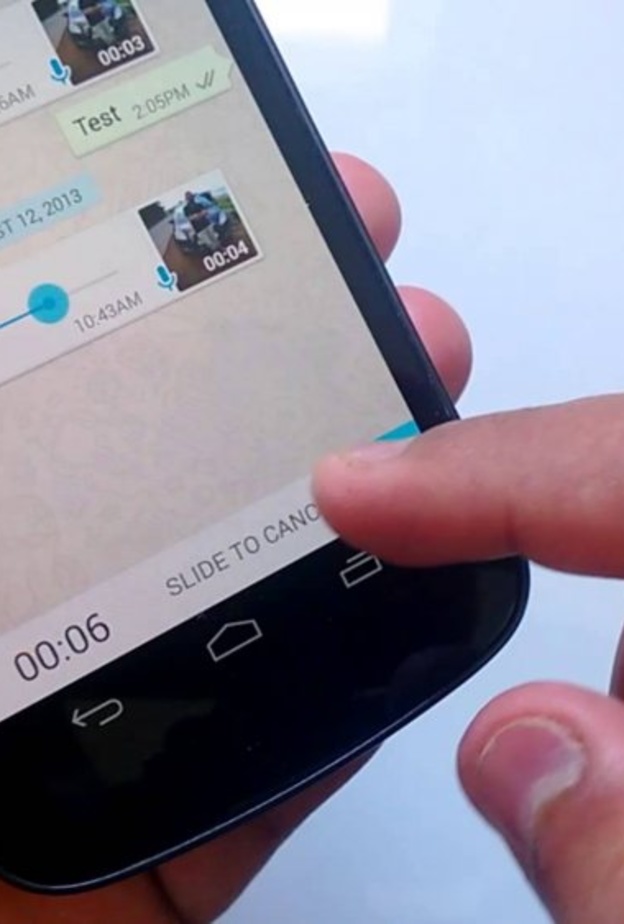 واتساب تختبر إمكانية إرسال الرسائل الصوتية دون الحاجة لإبقاء الأصبع على زر الميكروفون