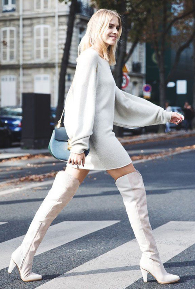 موديلات أحذية بالساق الطويلة