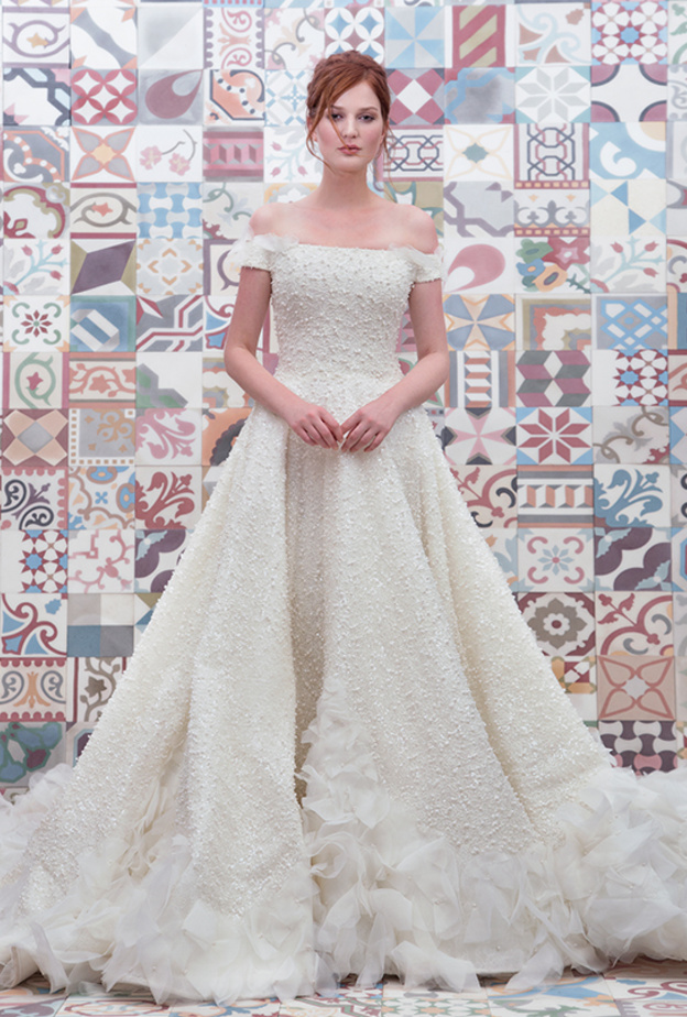 فستان زفاف Esposa لعروس 2018 لإطلالة ملوكية فخمة