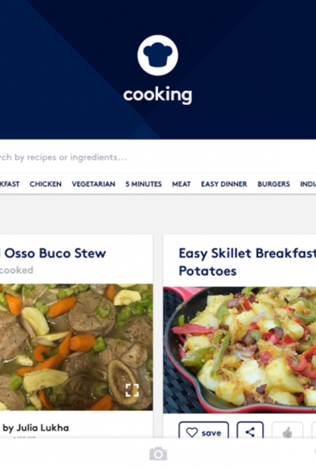 تطبيق Recipes يُقدّم أفضل الأطباق و طريقة طهيها