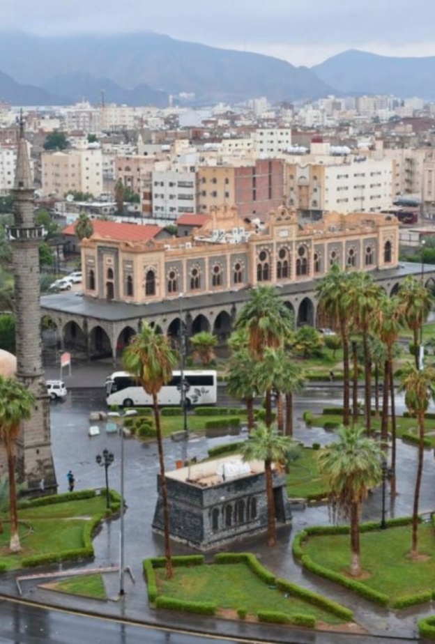 من أمطار المدينة المنورة