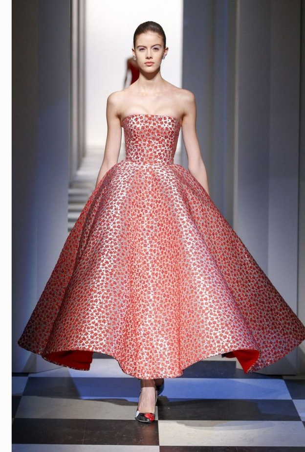 Oscar de la Renta فستان منفوش من