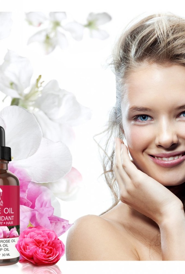 يتميز زيت الورد بخواصه القابضة لذلك فهو يساعد على زيادة تجانس البشرة.