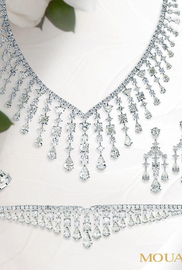 لحظات من السعادة مع مجوهرات معوّض الفاخرة