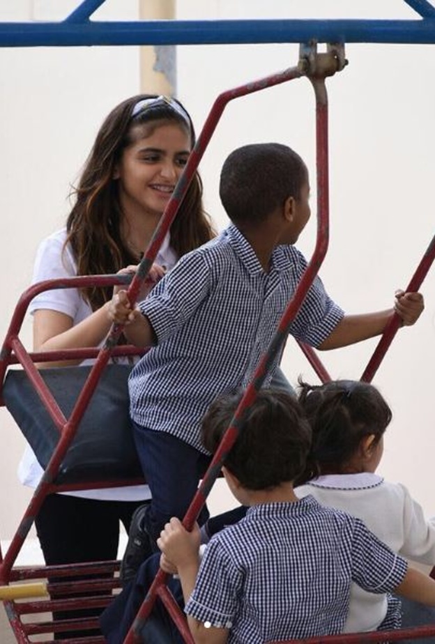 حلا الترك في مركز اطفال التوحد