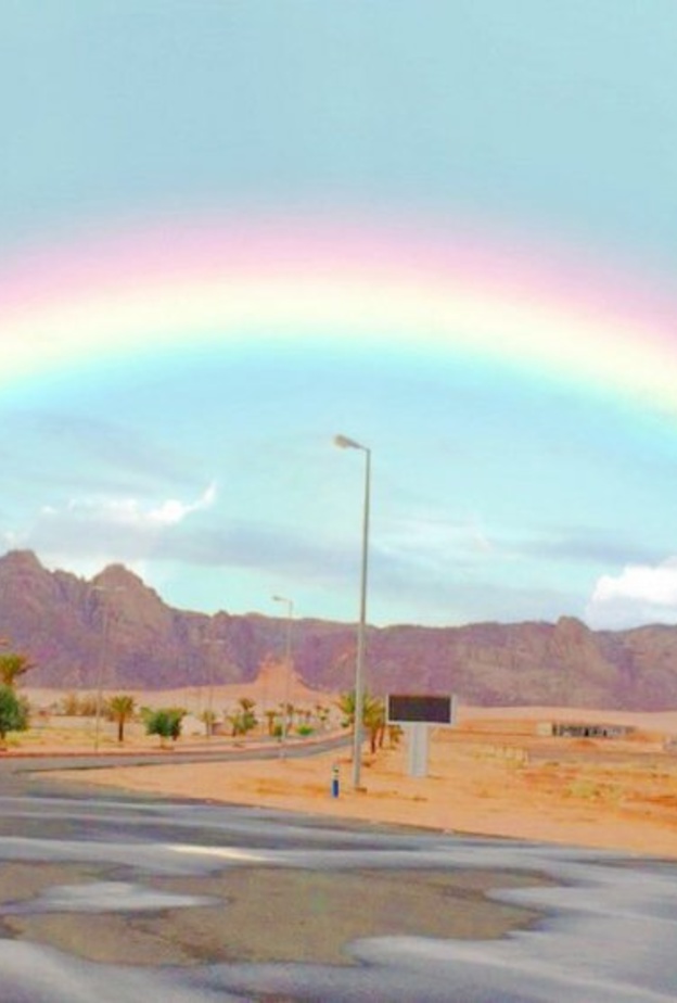 جانب من الأمطار التي تعرضت لها حائل على مدار الأيام الماضية