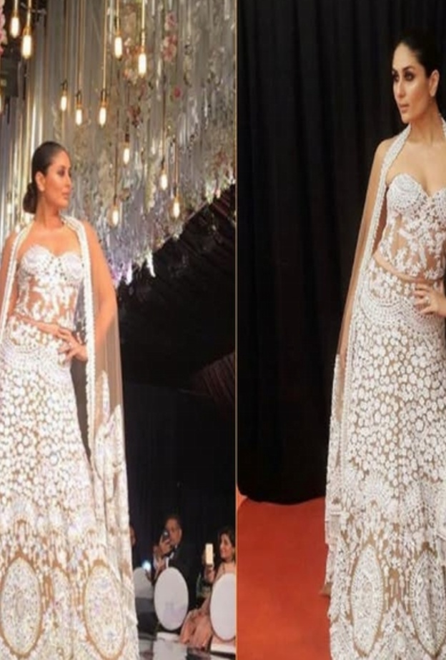 كارينا كابور مع مصمم الازياء الهندي الشهير مانيش مالهوترا 