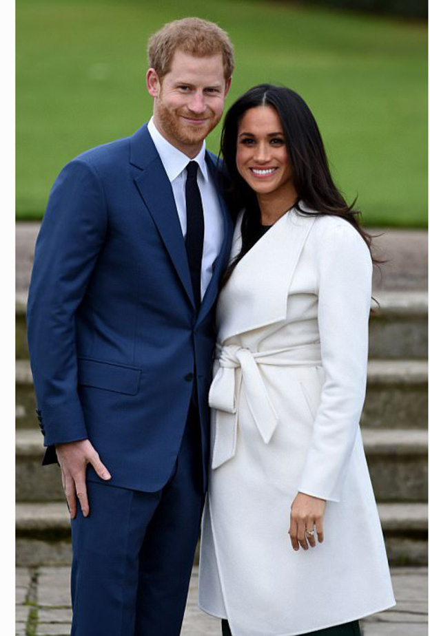 ميجان ماركل Meghan Markle في الاطلالة الرسمية الاولى.