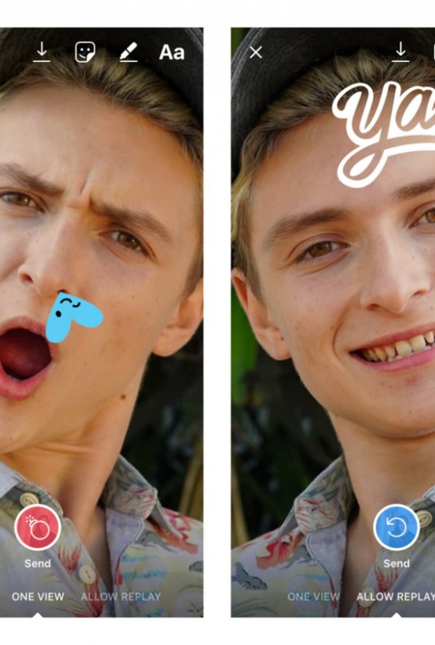 ميّزة جديدة في انستقرام للرد على صور الأصدقاء