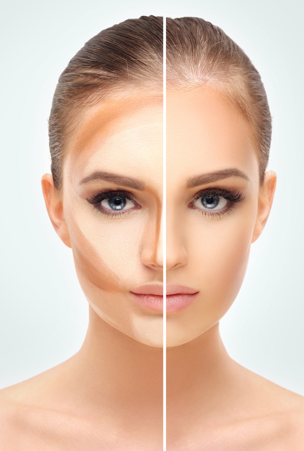 طريقة تصغير الانف بالمكياج أمام عدسات الكاميرا