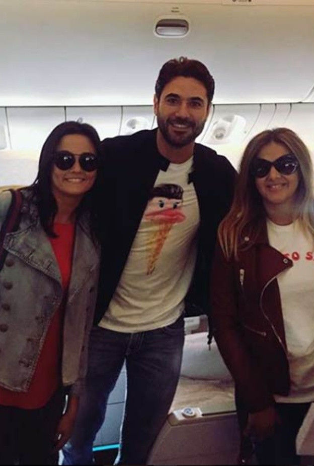 دنيا سمير غانم وأحمد عز وبشرى