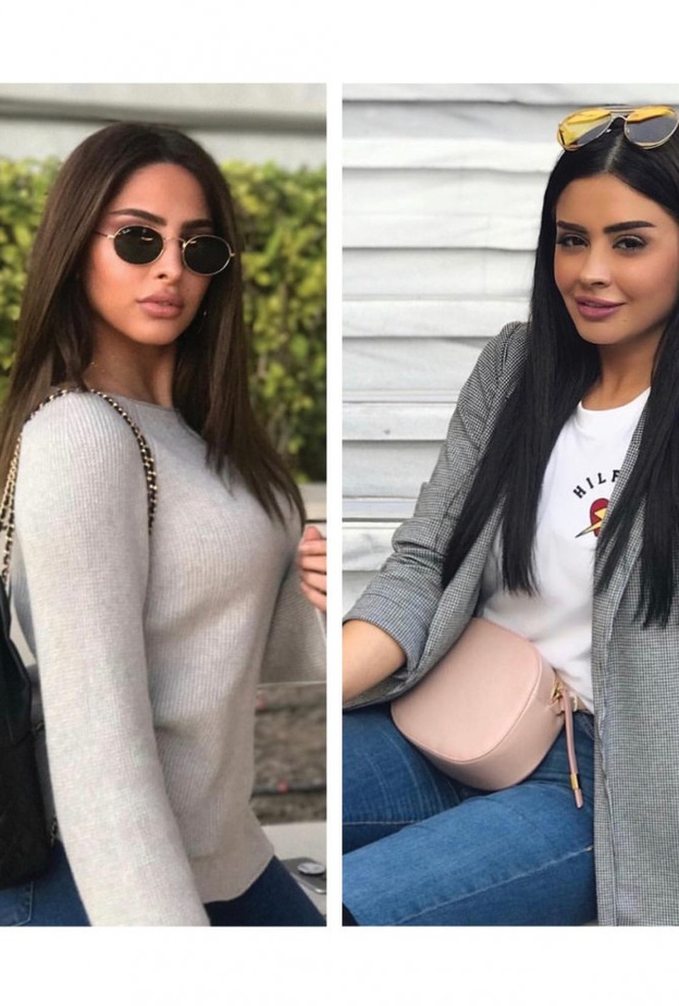 فوز الفهد بشعرها الأشقر القديم