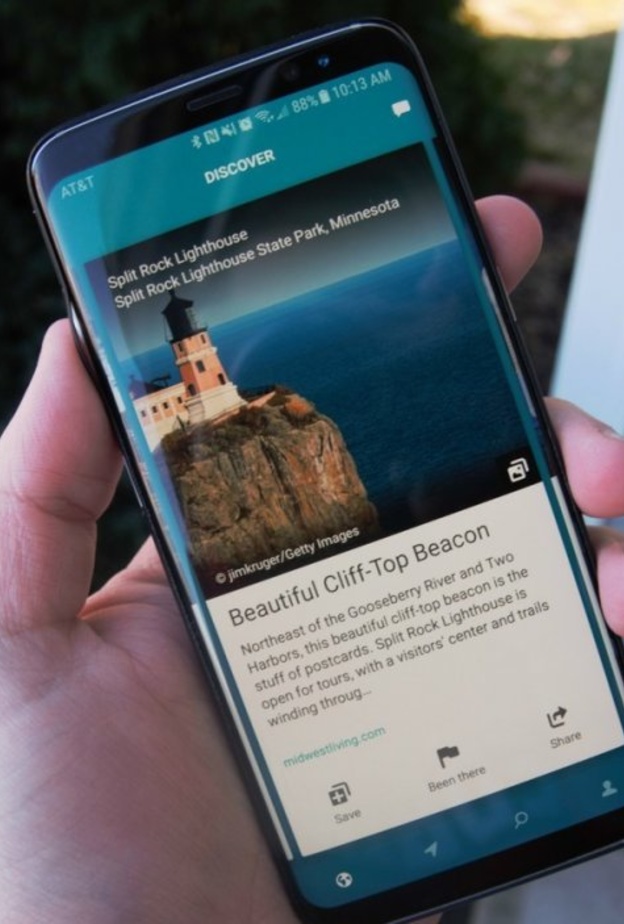 Outings تطبيق لتفقد الأماكن قبل السفر من مايكروسوفت