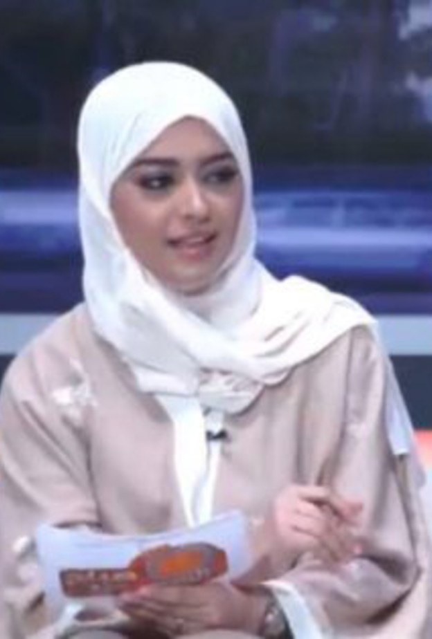 شاركت عهد الناصر لأول مرة في تقديم برنامج صباح السعودية