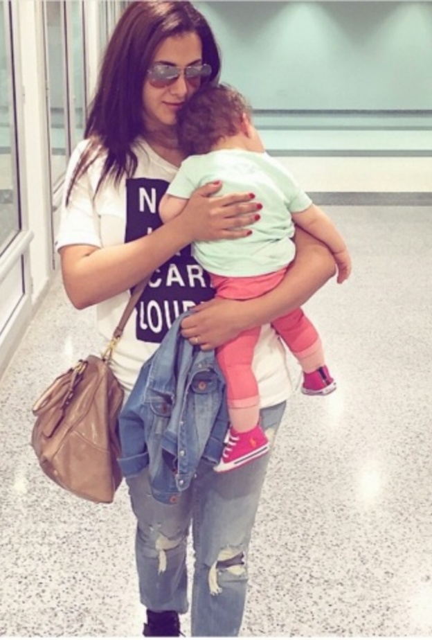 دنيا سمير غانم وابنتها