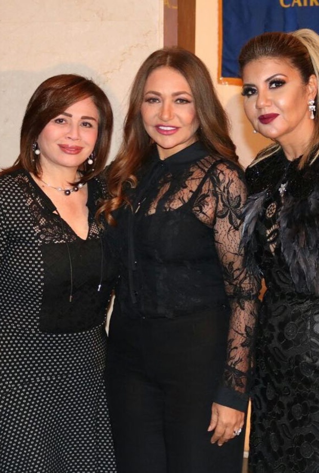 بوسي شلبي وليلى علوي وإلهام شاهين