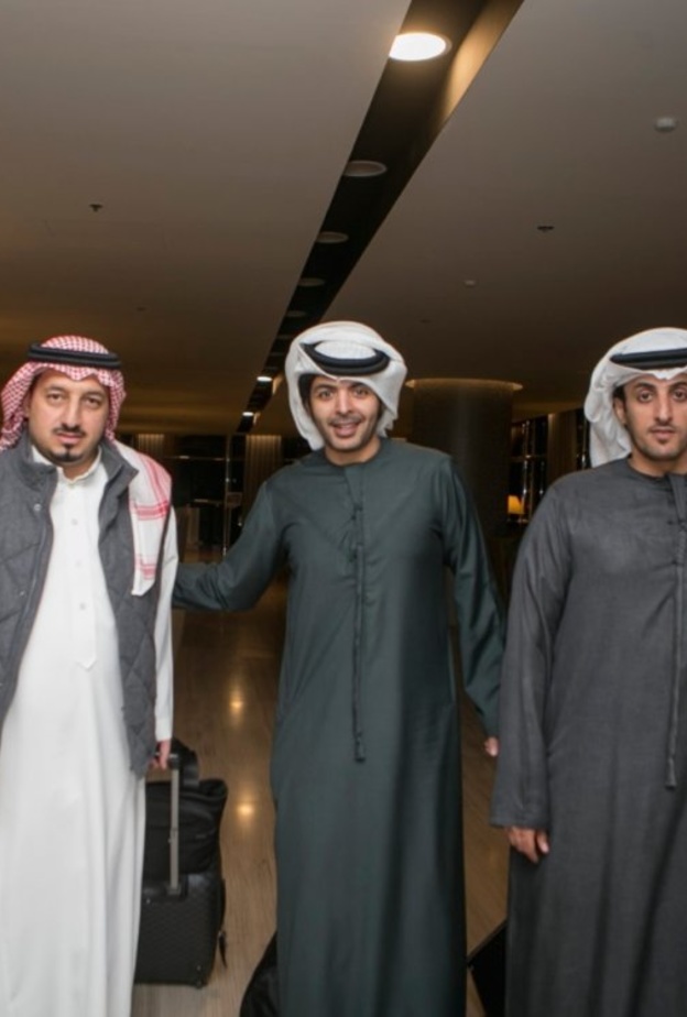 محمد هنيدي في حفل هيئة الرياضة