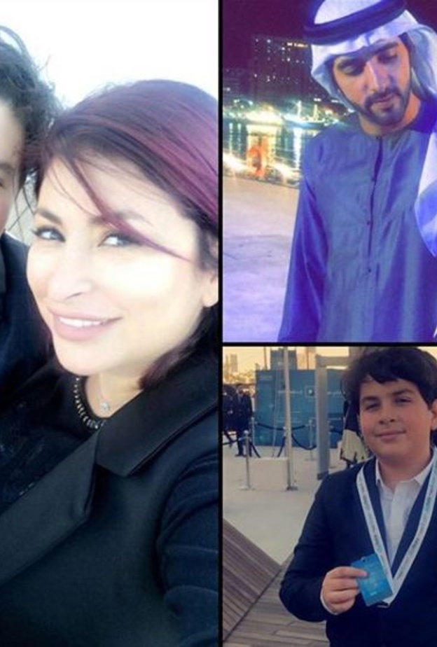 ديما بياعة وتكريم طفلها