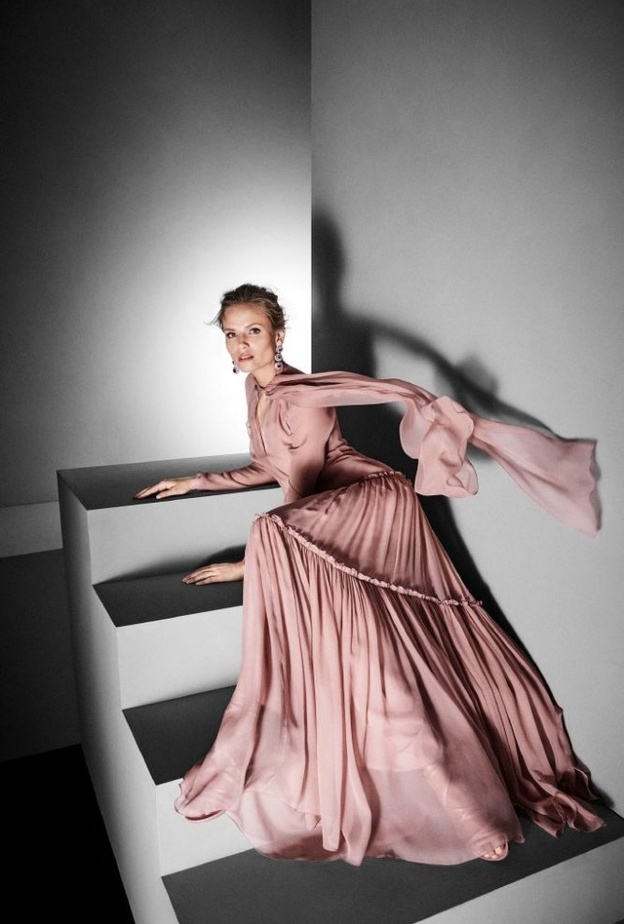 فساتين خطوبة ناعمة مع تطريزات رقيقة من مجموعة جورج حبيقة