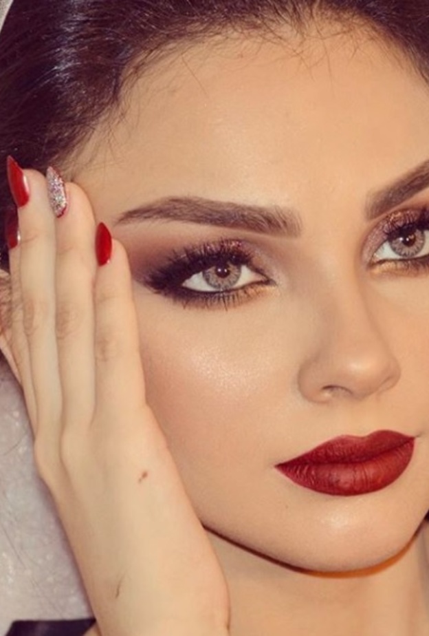 مكياج عيون جذاب لعروس 2018