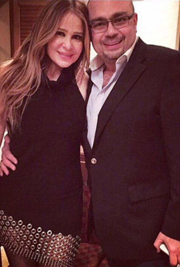 كارول سماحة وزوجها